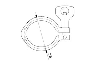 精美展示雙銷卡箍32實拍圖,讓客戶更直觀的了解我們的產(chǎn)品!