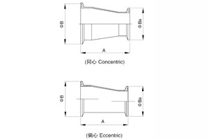 精美展示卡箍式大小頭實拍圖,讓客戶更直觀的了解我們的產(chǎn)品!